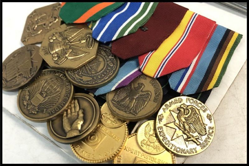 東京)米軍放出品 勲章 略綬セットおまとめ 15点セット