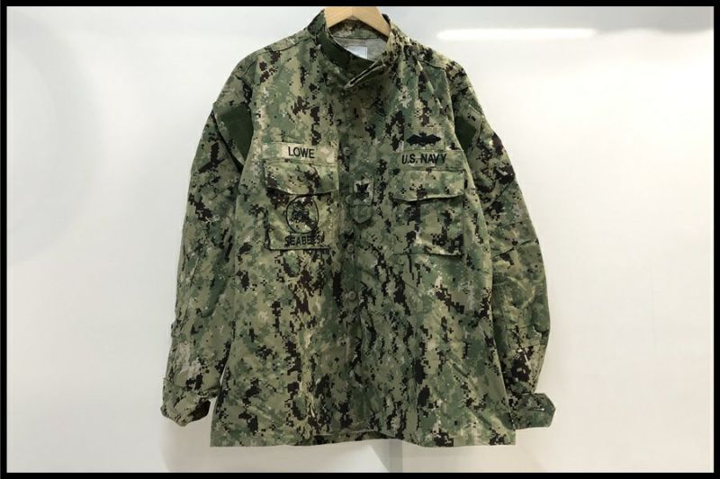 東京)米軍実物 NWU ジャケット TYPE3 AOR2 サイズLL 2）
