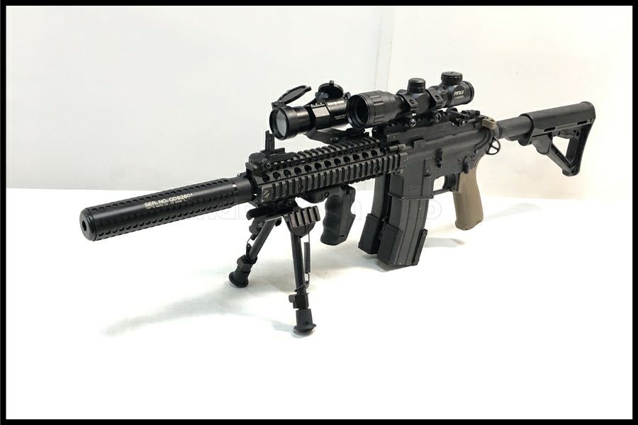 東京)東京マルイ M4A1 MWS ガスブローバック 外装カスタム