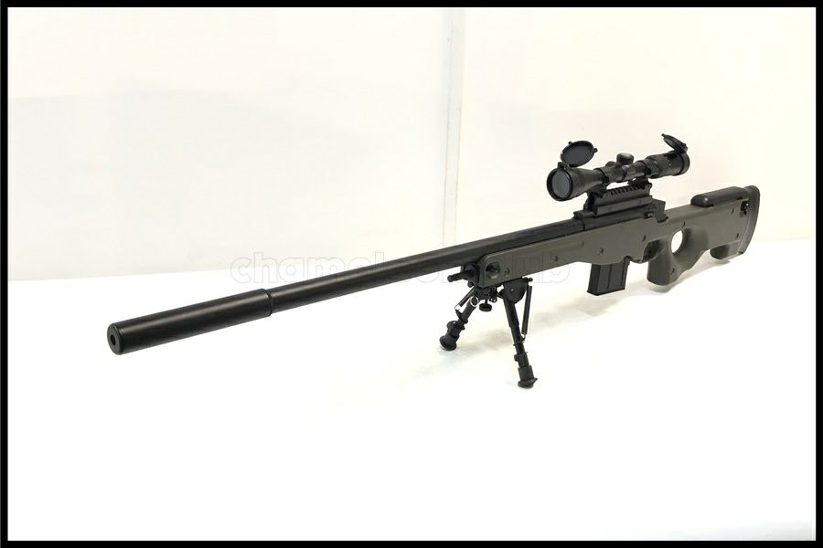 東京)東京マルイ L96 AWS ODストック ボルトアクションエアーライフル
