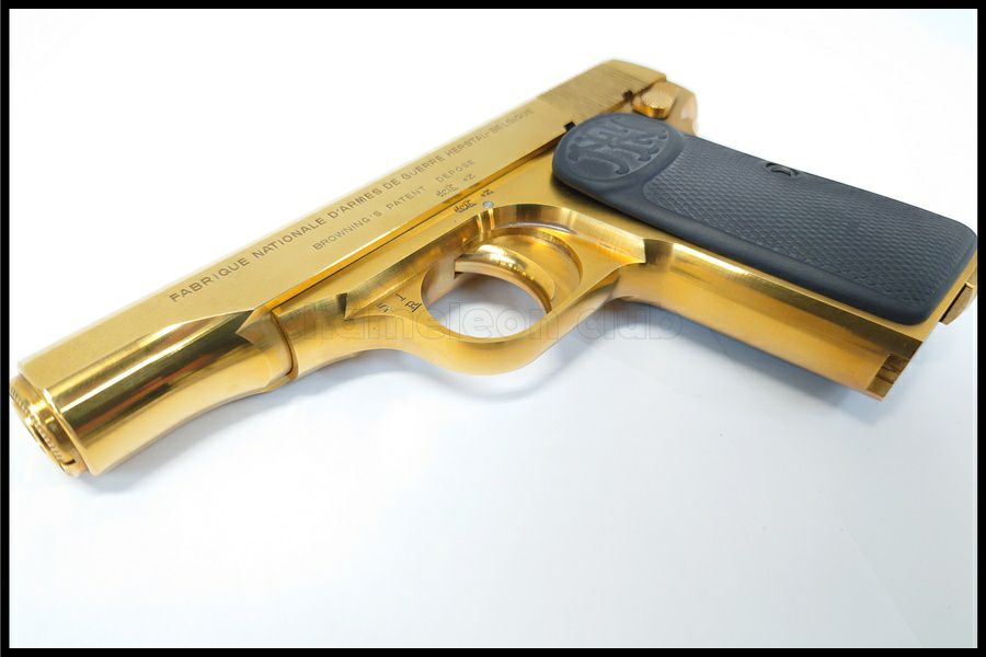 東京)ZEKE M1910 ブローニング 真鍮削り出し 金属モデルガン