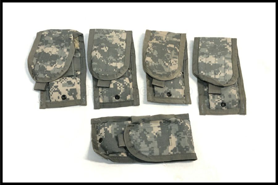 東京)米軍実物 ハンドグレネードポーチ 2点 ACU/UCP
